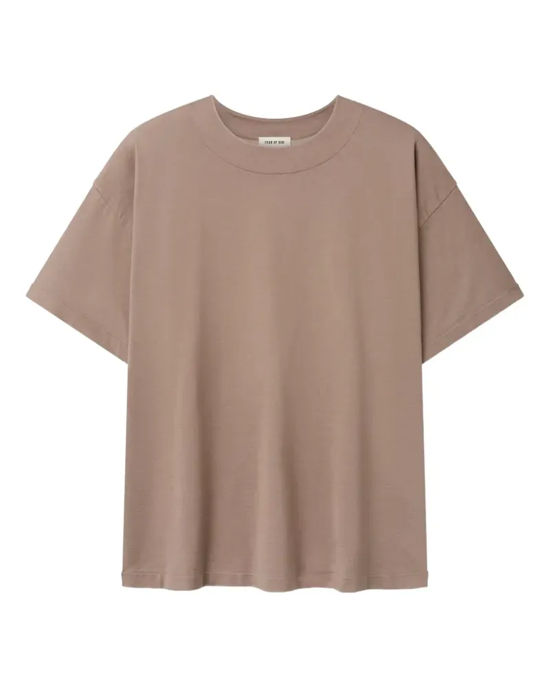 Fear of God Kurzärmeliges T-Shirt - Braun Braun