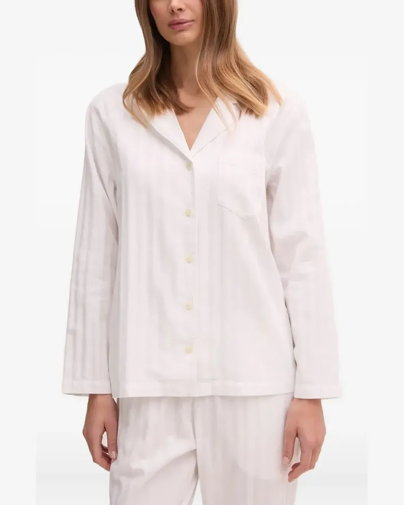 Gant Gestreifter Pyjama - Rosa Rosa