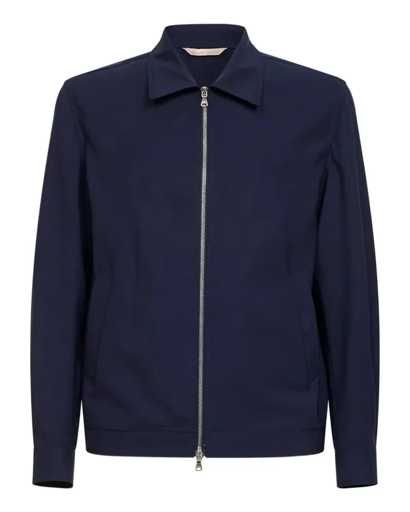 Briglia 1949 zip-up shirt jacket - Blau Blau