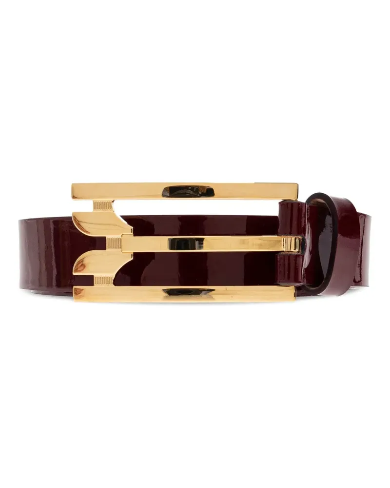 Victoria Beckham Gürtel aus Lackleder - Rot Rot