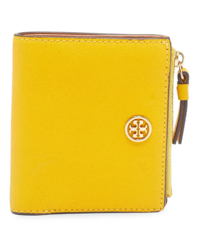 Tory Burch Fleming quilted wallet - Gelb Gelb