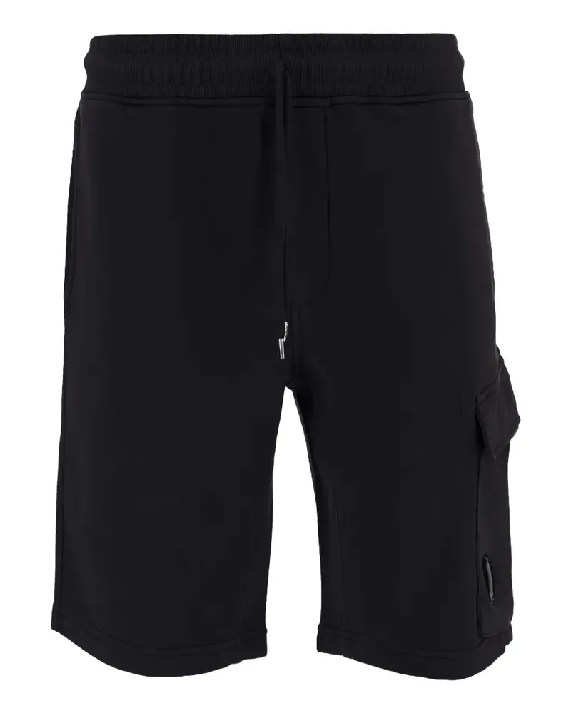 C.P. Company Shorts mit aufgesetzter Tasche - Schwarz Schwarz