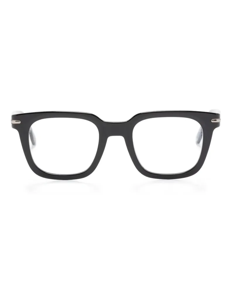 Carrera Brille mit eckigem Gestell - Schwarz Schwarz