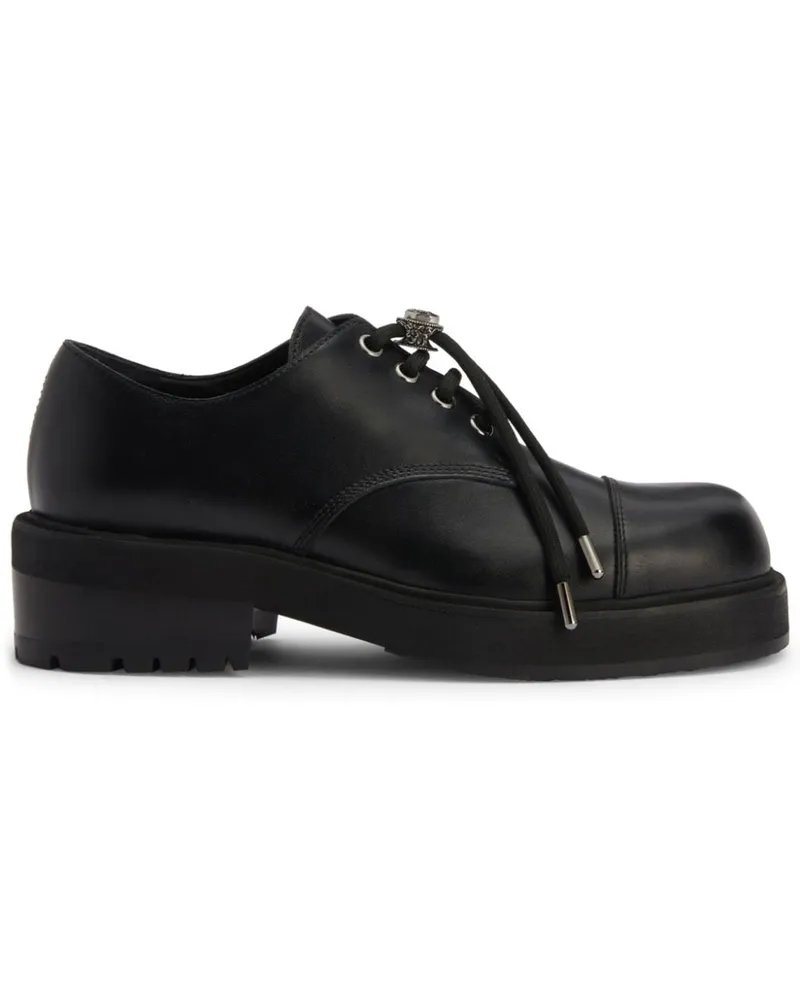 Giuseppe Zanotti Lapley Derby-Schuhe - Schwarz Schwarz