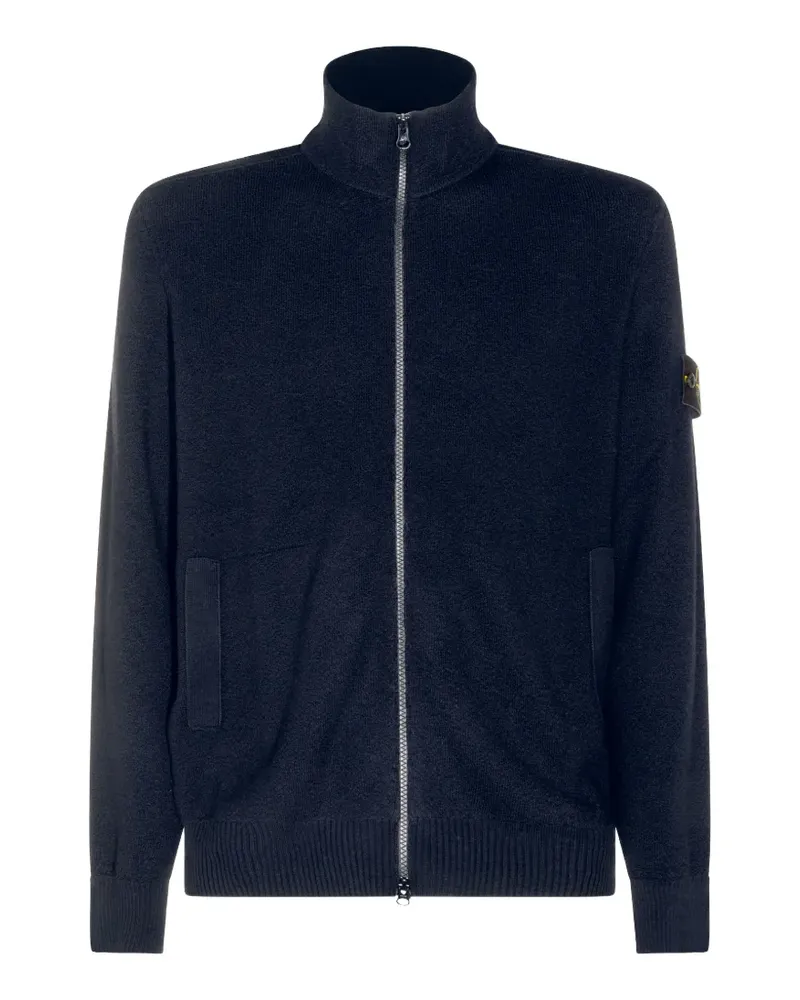 Stone Island 5100012 pure rws wool jumper - Blau Blau
