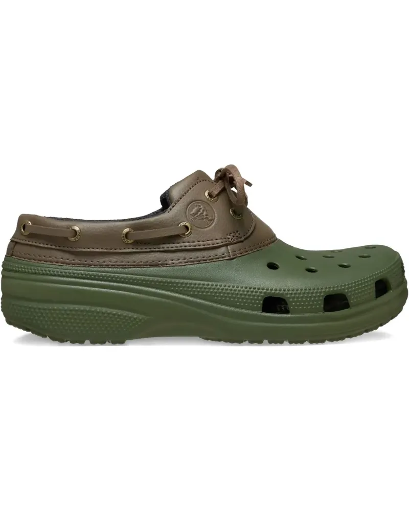 Crocs Classic Islander Boat Pantoletten - Grün Grün