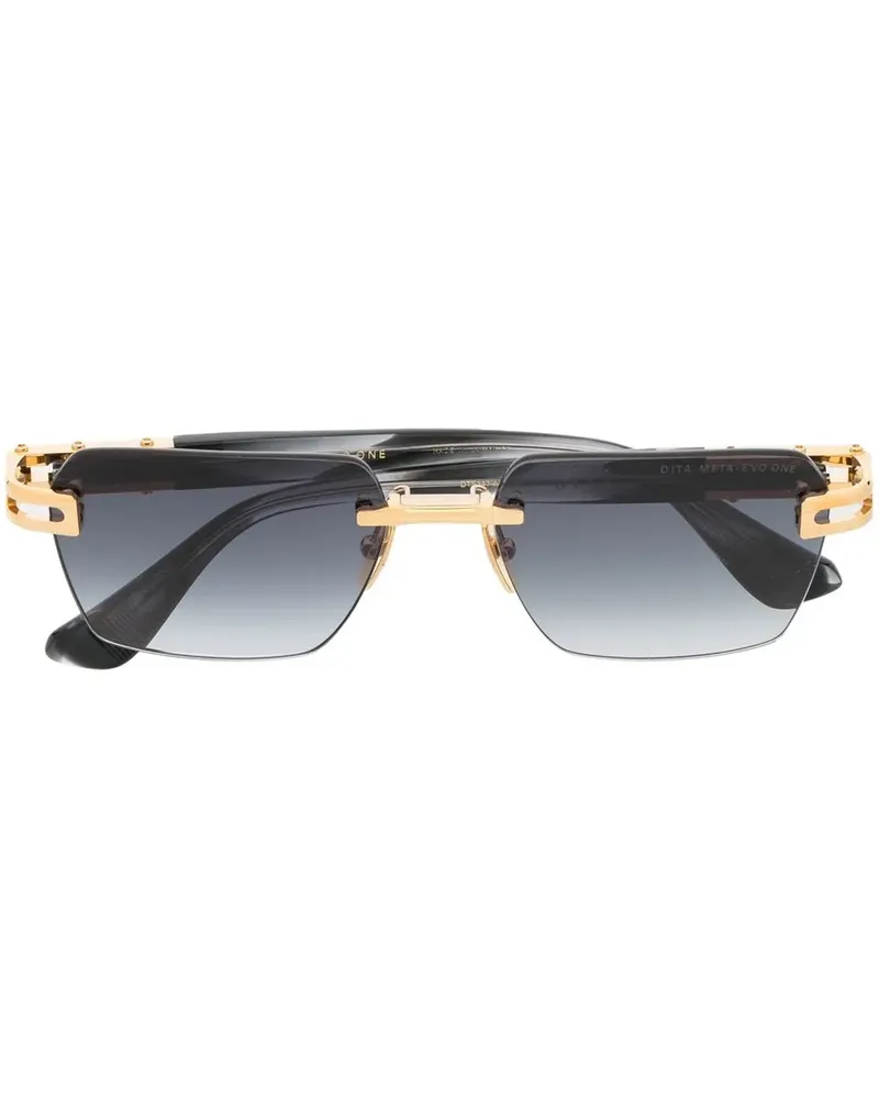 DITA Rahmenlose Sonnenbrille aus Titan - Gold Gold