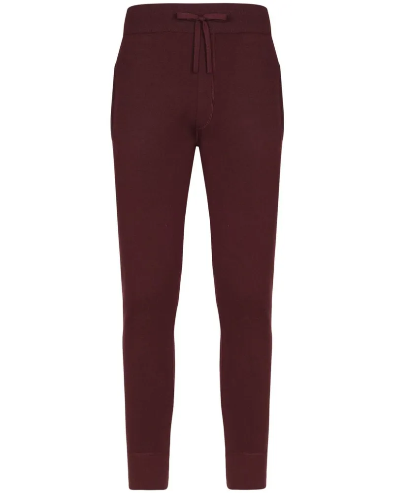 Dolce & Gabbana Klassische Tapered-Hose - Rot Rot