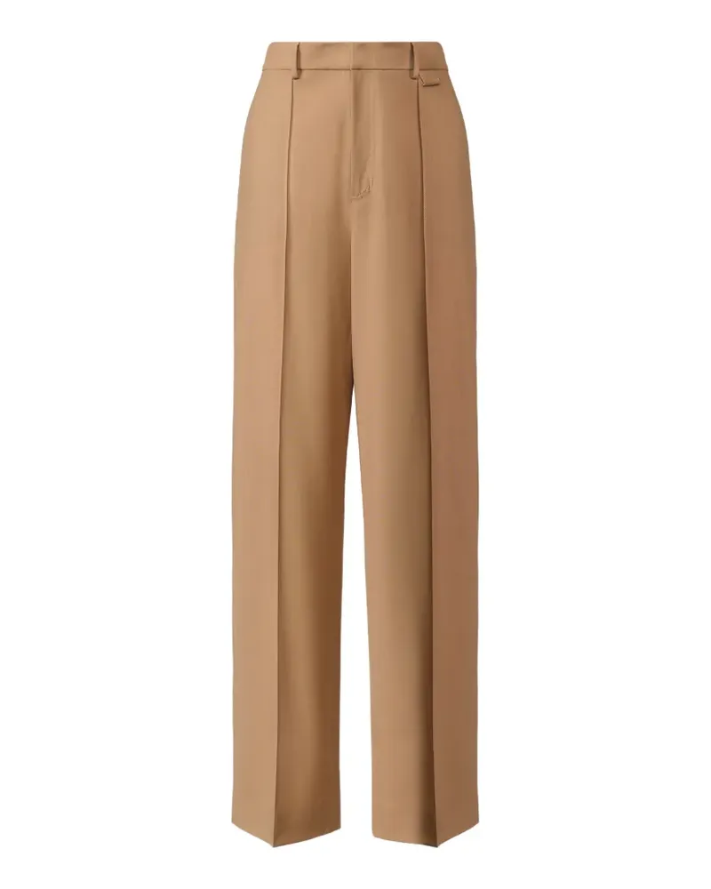Fabiana Filippi Weite Hose mit Bügelfalten - Braun Braun