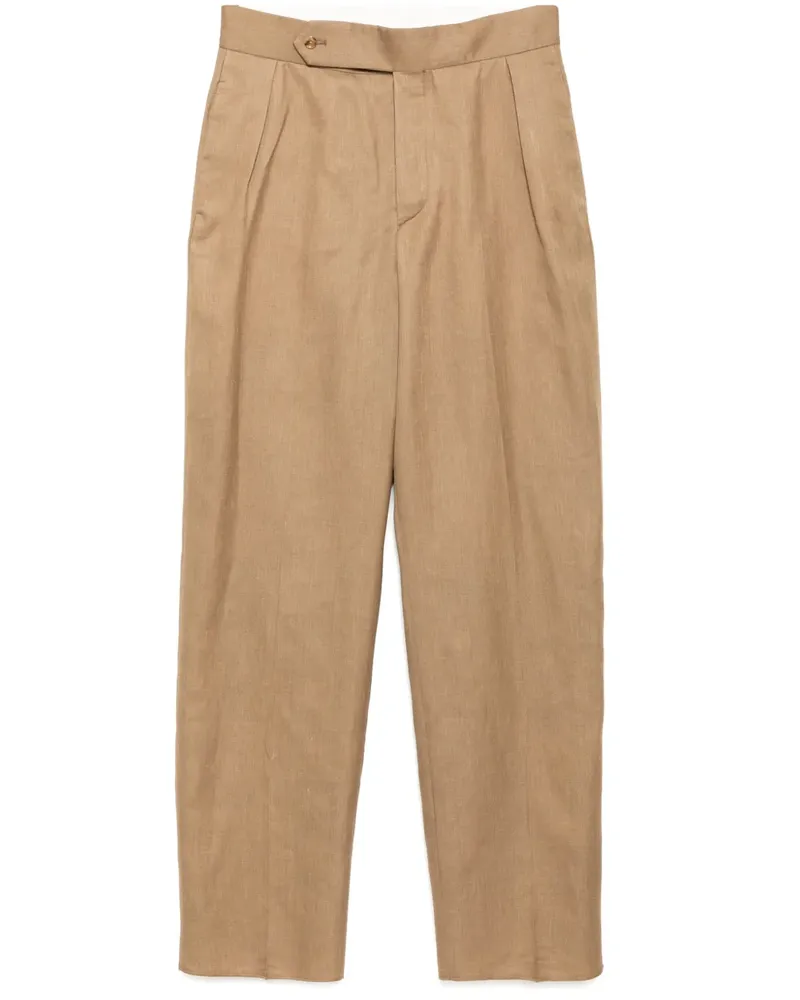 LARDINI Chino mit geradem Bein - Braun Braun