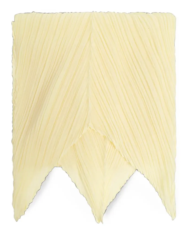 Issey Miyake Plissierter Schal - Nude Nude
