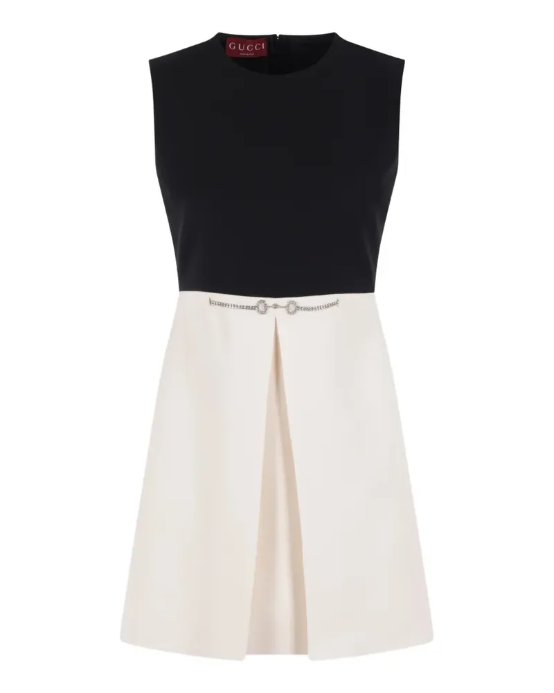 Gucci horsebit detail dress - Schwarz Schwarz