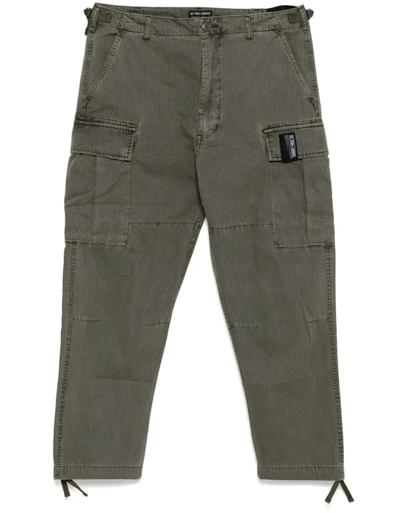 Izzue Cargohose aus Twill - Grün Grün