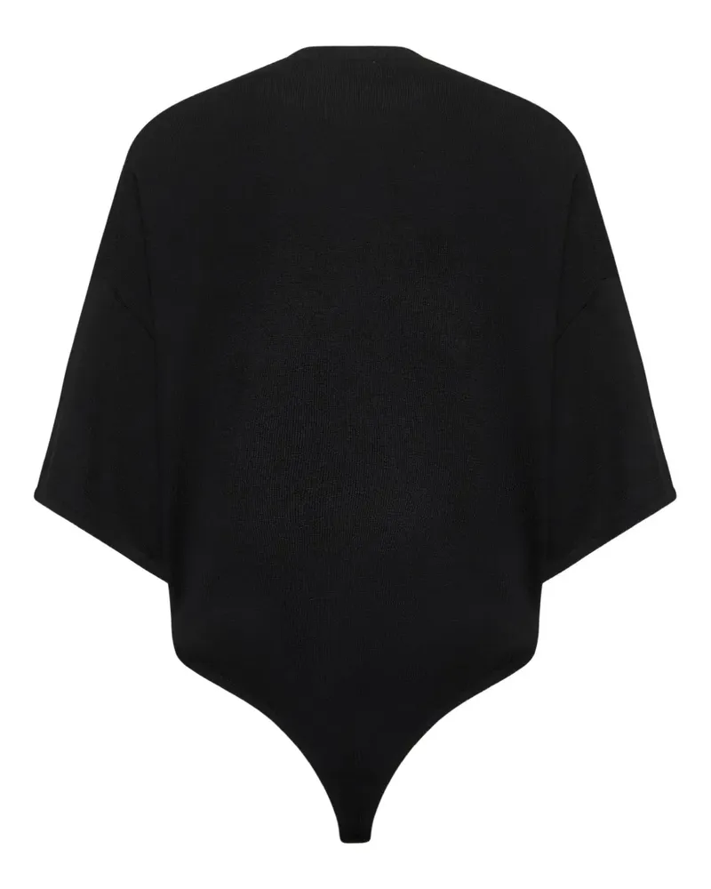 KHAITE Gerippter Body - Schwarz Schwarz