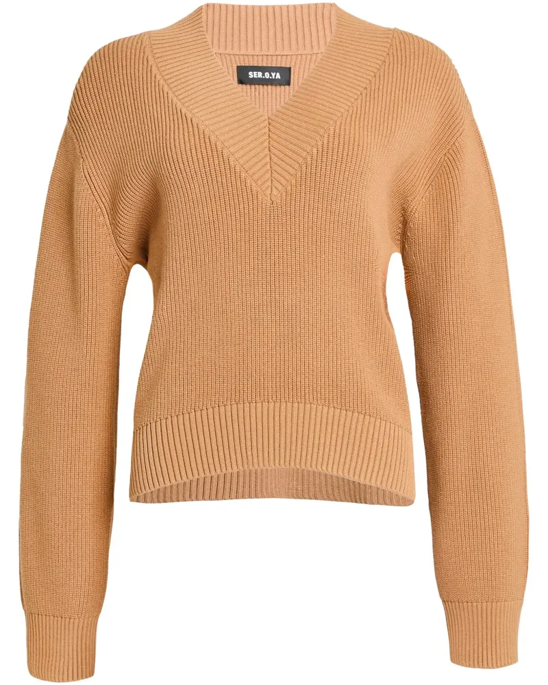 SER.O.YA Cider Pullover - Braun Braun