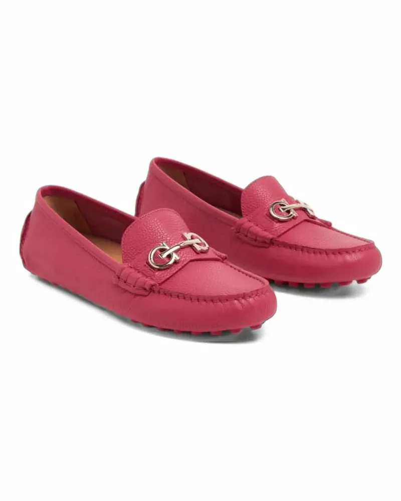 Ferragamo Odilia 1 Loafer mit Gancini-Schild - Rosa Rosa