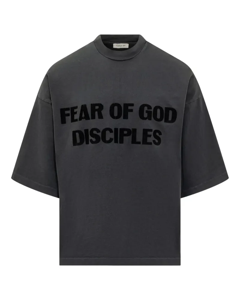 Fear of God relaxed power 25 tee - Grau Grau