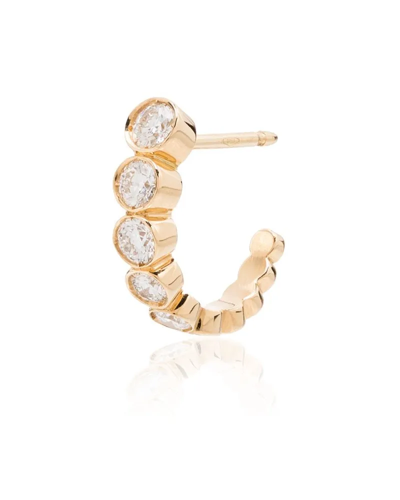 Sophie Bille Brahe 18kt Gelbgoldohrstecker mit Diamant Gold