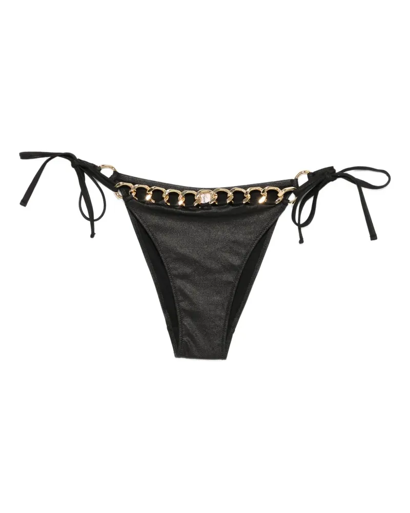 Agent Provocateur chain-embellished bikini bottom - Schwarz Schwarz