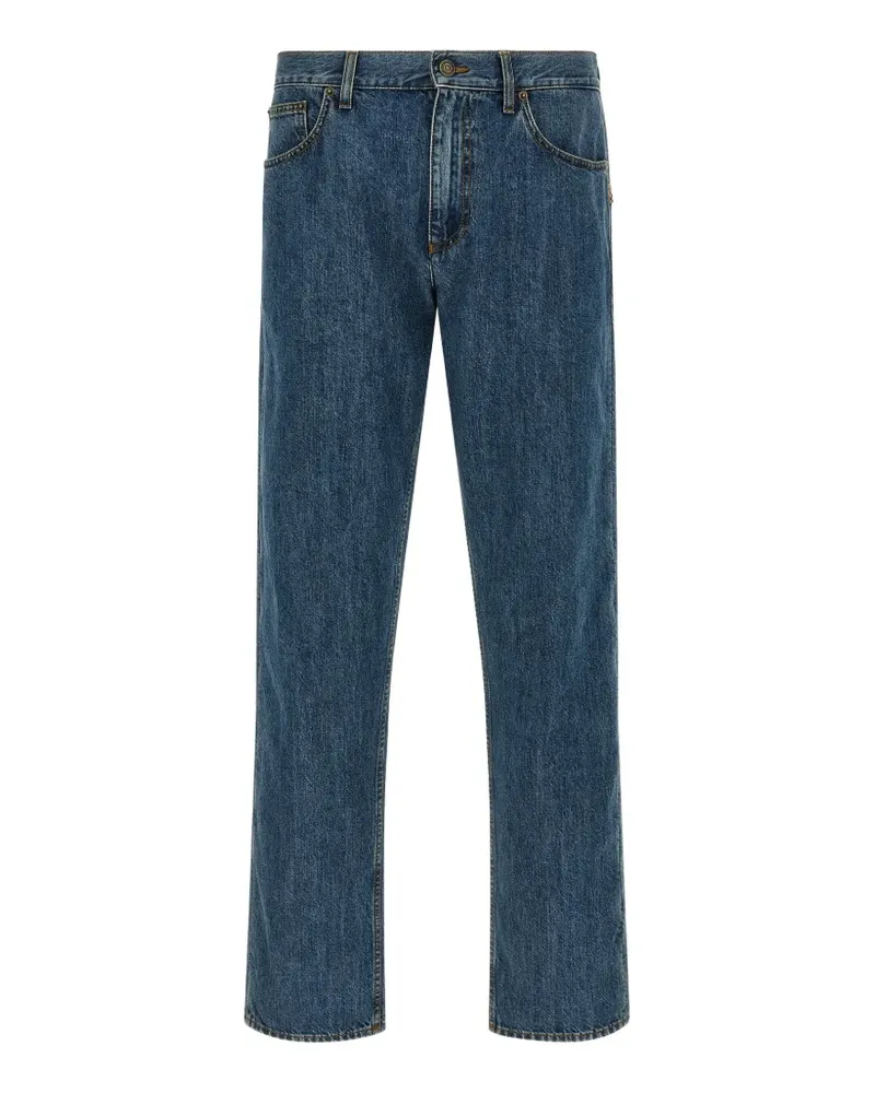 Burberry Gerade Jeans - Blau Blau
