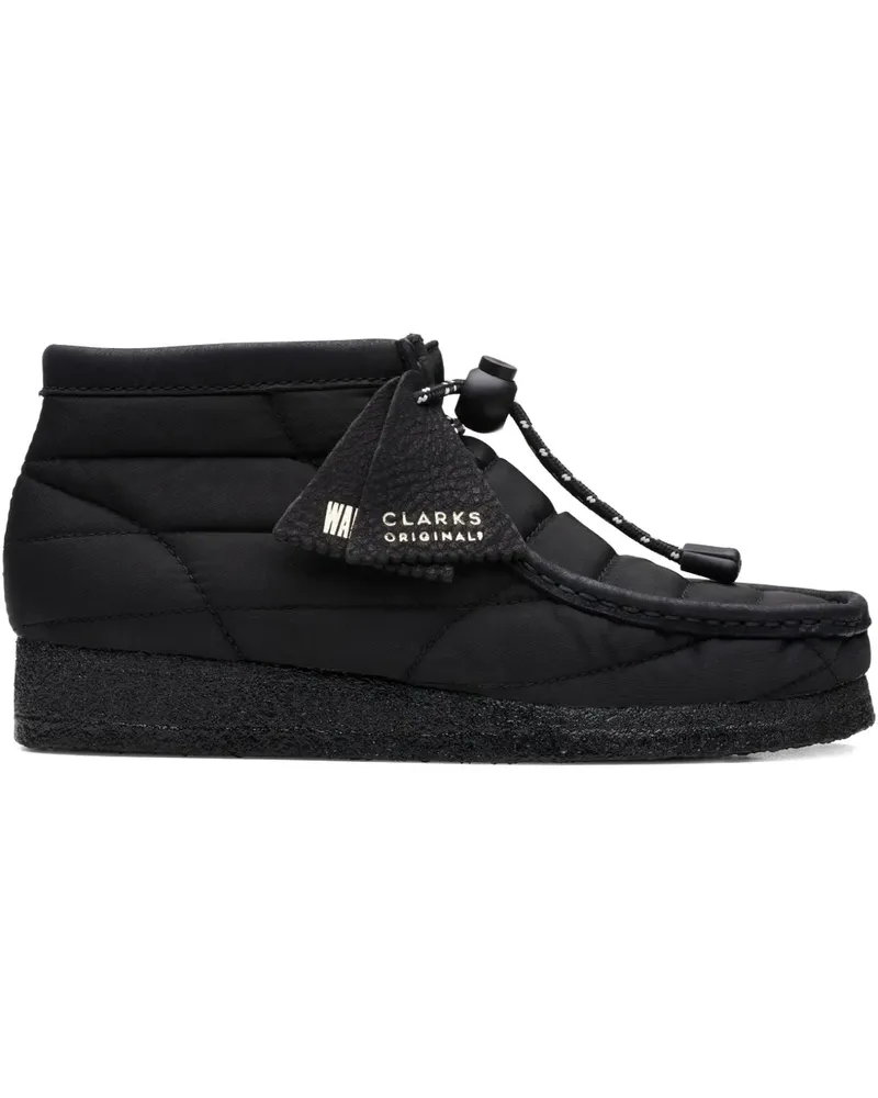 Clarks Wallabee Schnürstiefel - Schwarz Schwarz