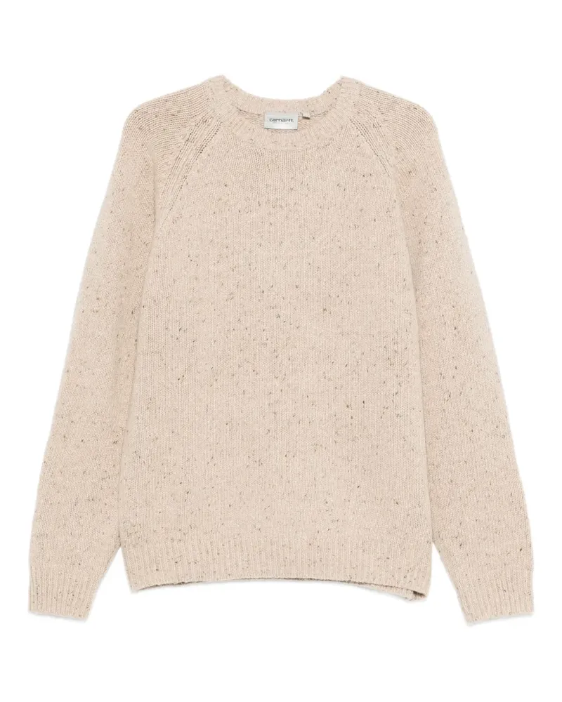 Carhartt WIP Melierter Strickpullover - Nude Nude