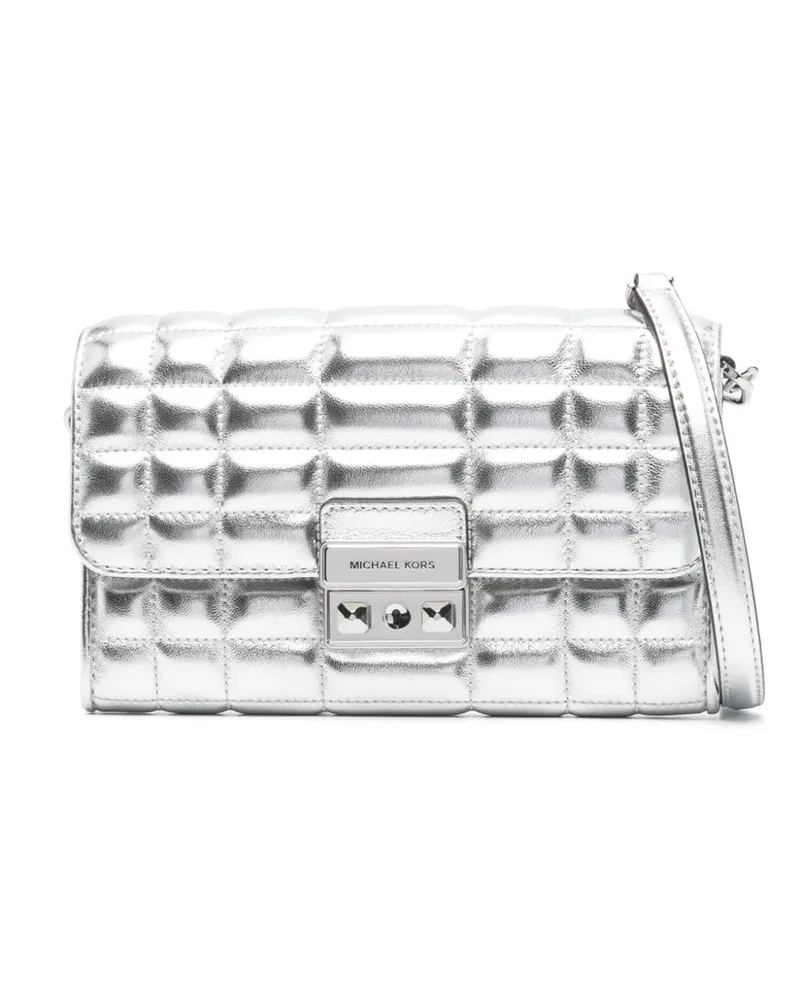Michael Kors Large Tribeca Umhängetasche - Silber Silber