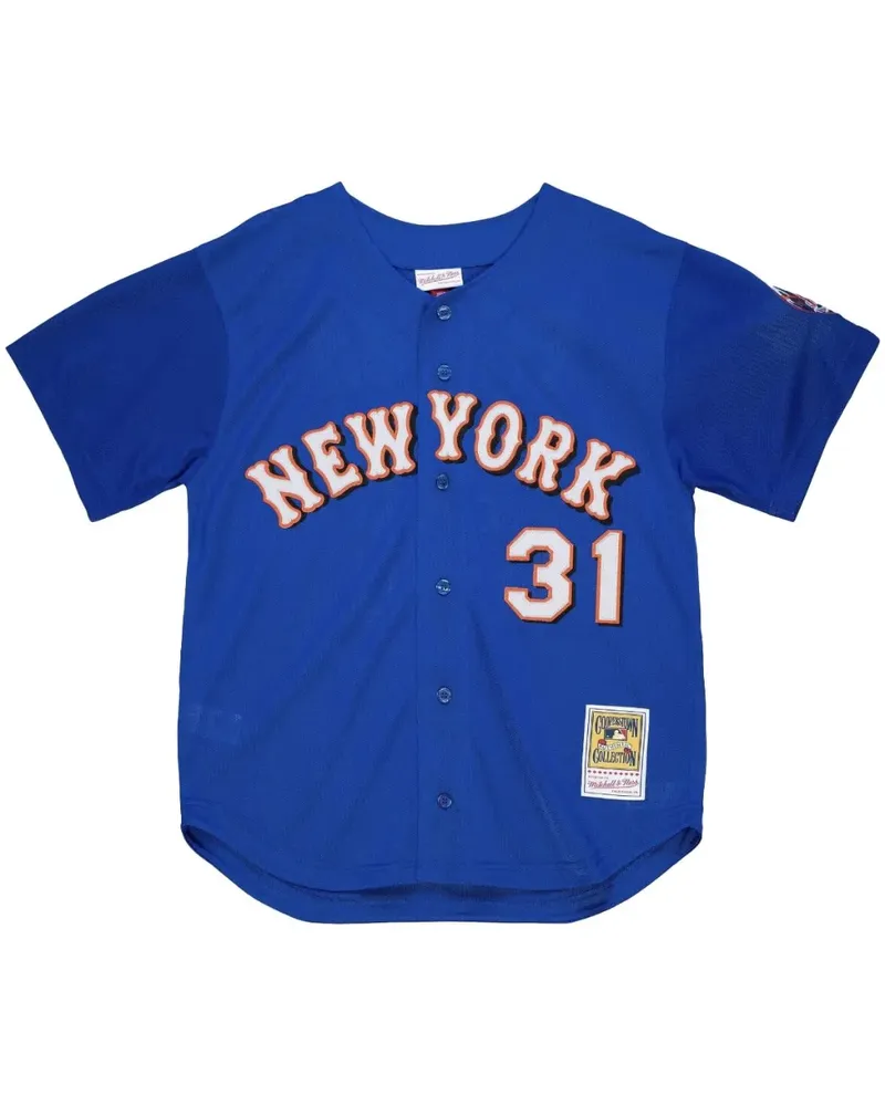 Mitchell & Ness MLB NY Mets 1999 Mike Piazza Trikot - Blau Blau