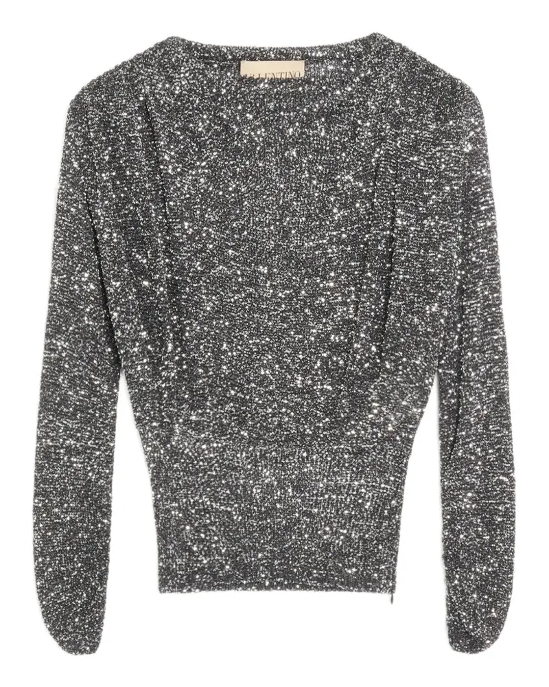 Valentino Garavani Pullover mit Pailletten - Schwarz Schwarz