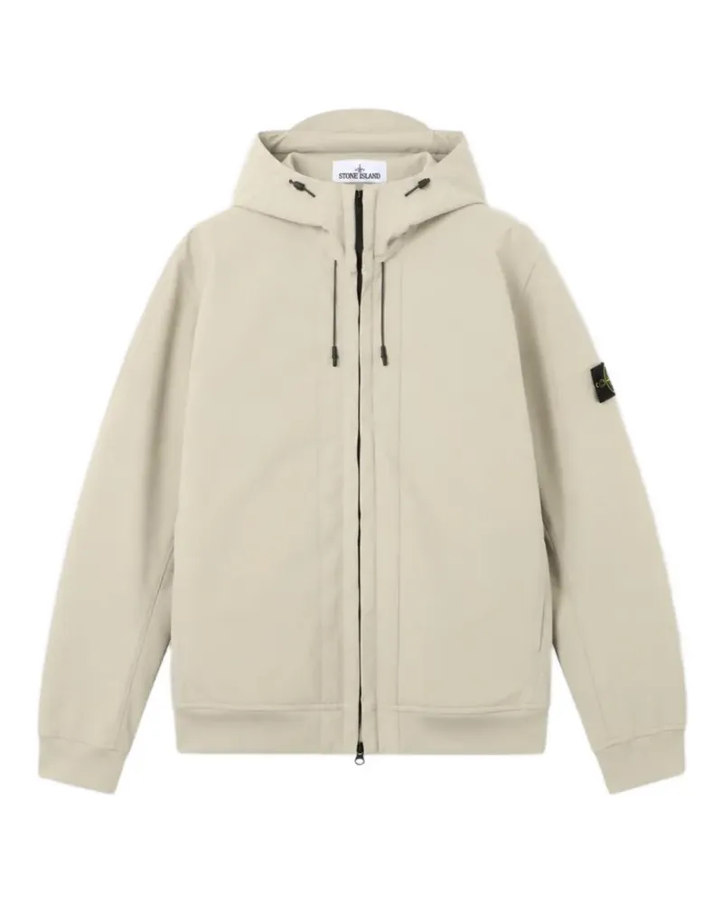 Stone Island Q100004 soft Shell-R_E.Dye technology jacket - Nude Nude