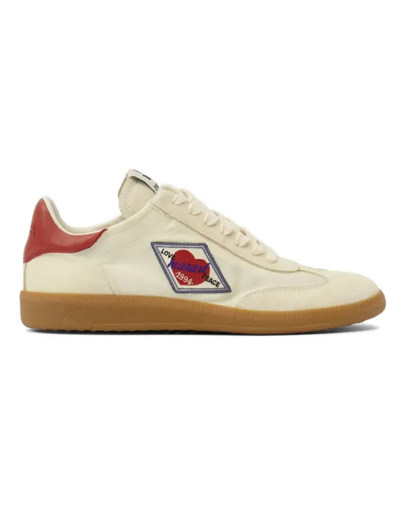 Isabel Marant Kaycee Sneakers mit Love-Patch - Nude Nude