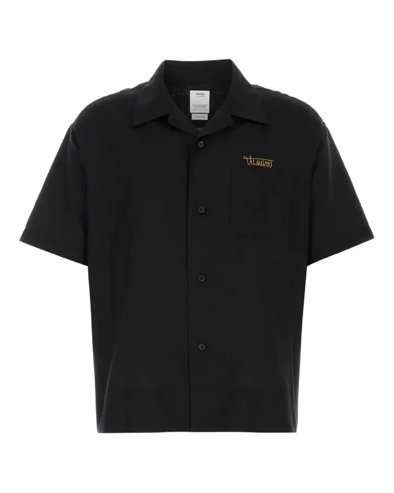 Visvim Hemd mit Stickerei - Schwarz Schwarz