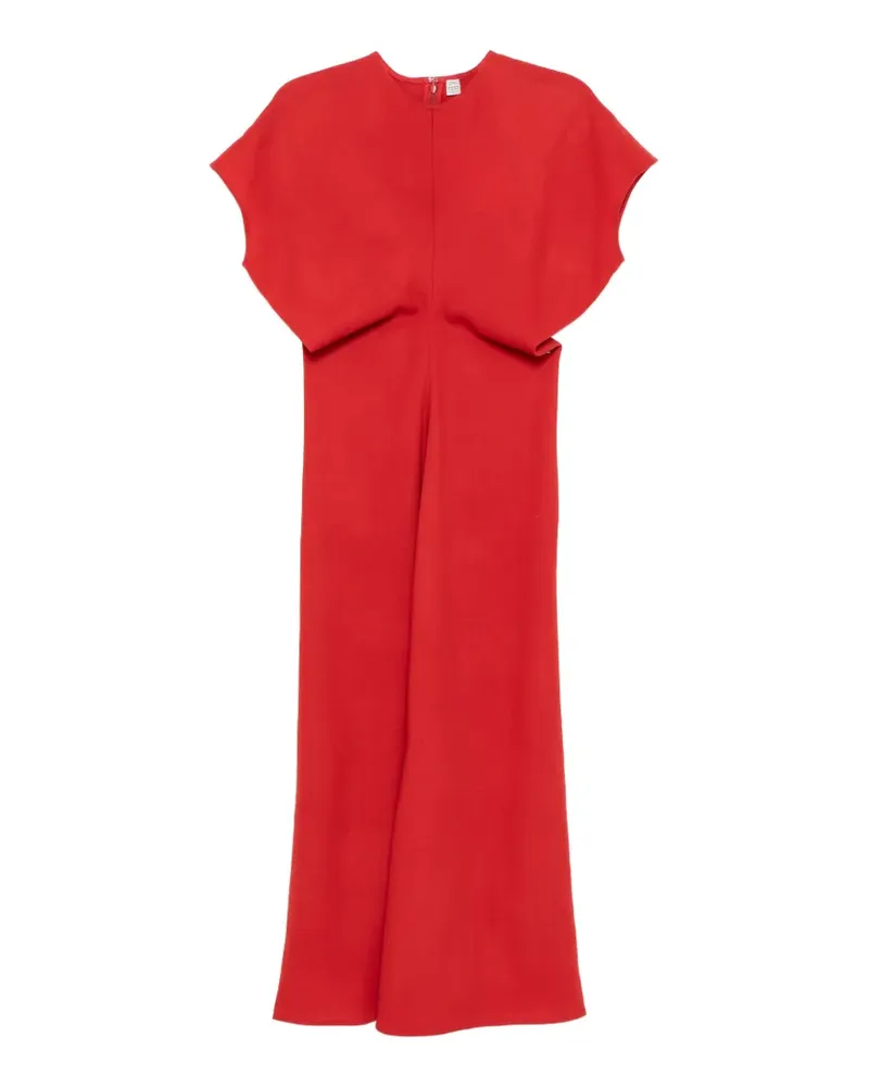 Totême Kleid mit lockerem Schnitt - Rot Rot