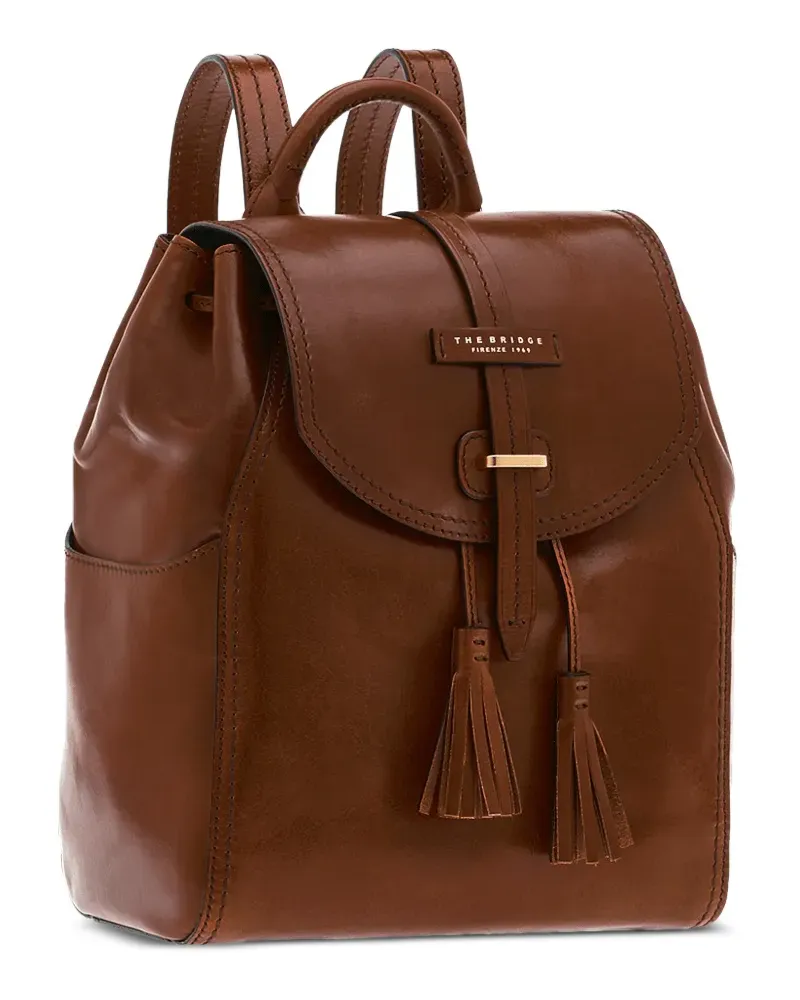 The Bridge Florentin Rucksack mit Quastendetail - Braun Braun