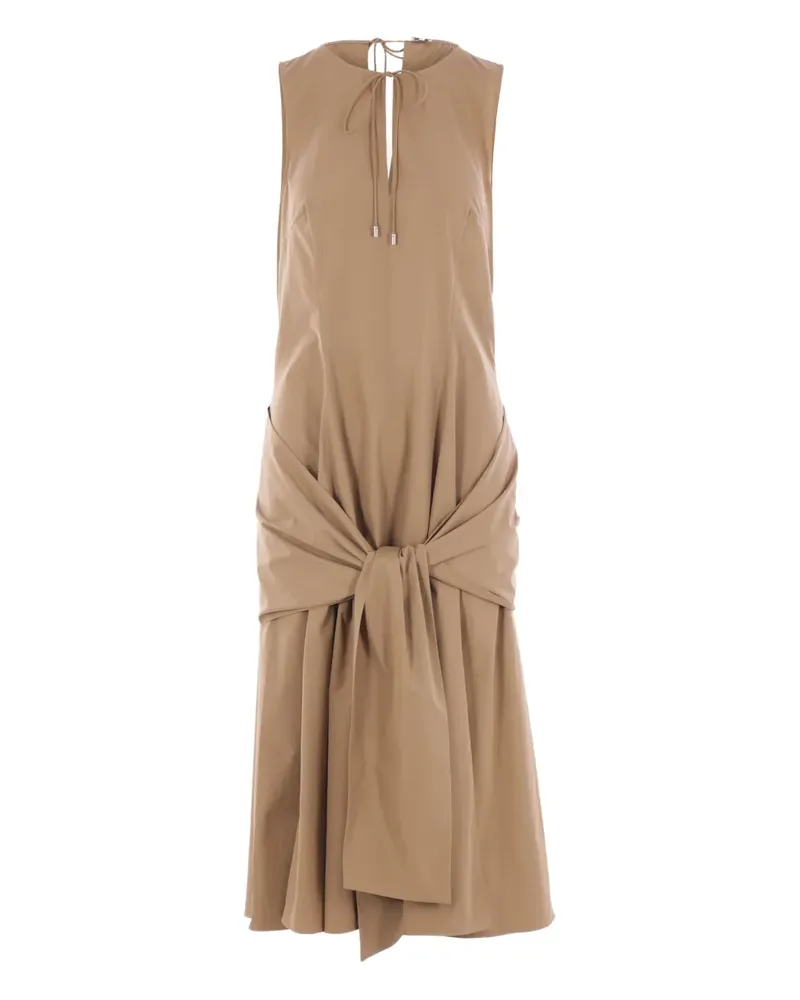 Loewe Ärmelloses Kleid mit Schleifen - Nude Nude