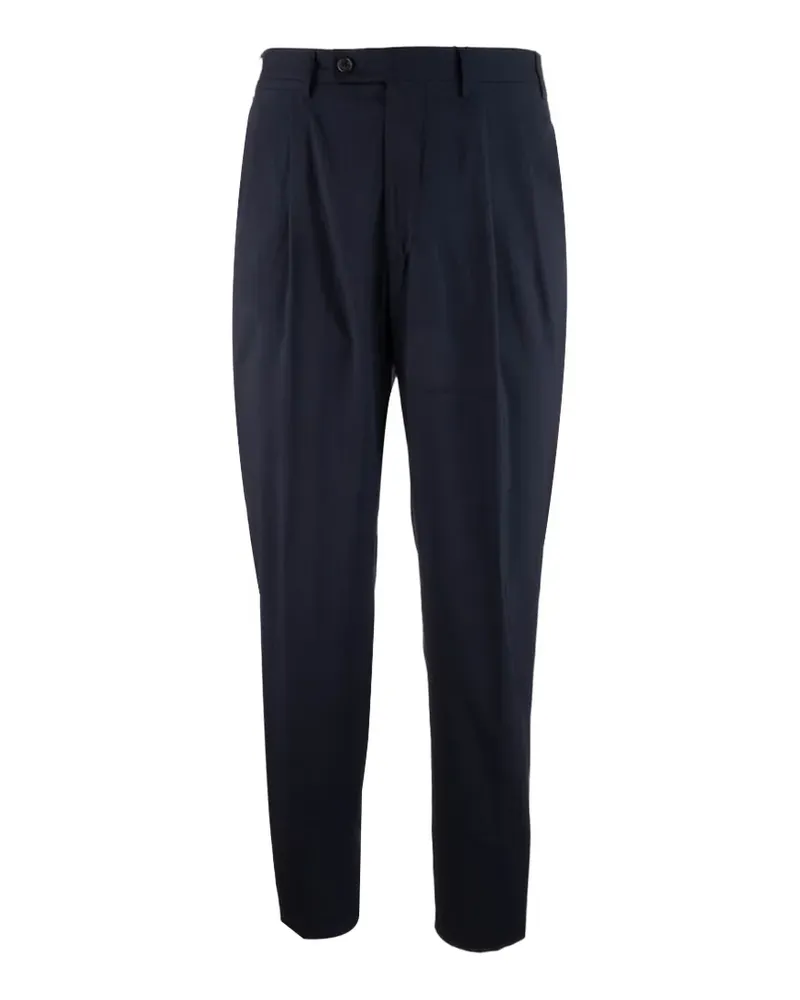 Corneliani pleated tailored trousers - Blau Blau