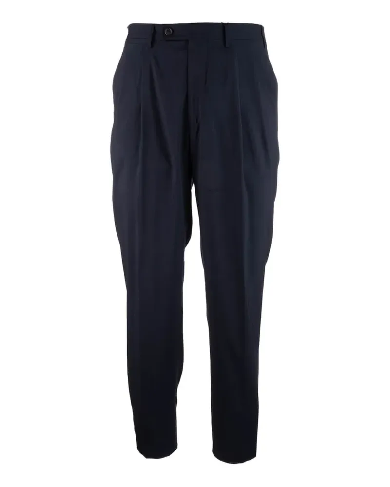 Corneliani pleated tailored trousers - Blau Blau