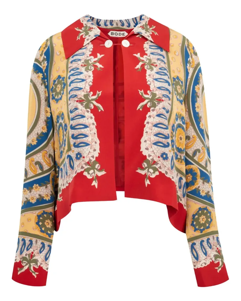 BODE Bricolage Jacke - Rot Rot