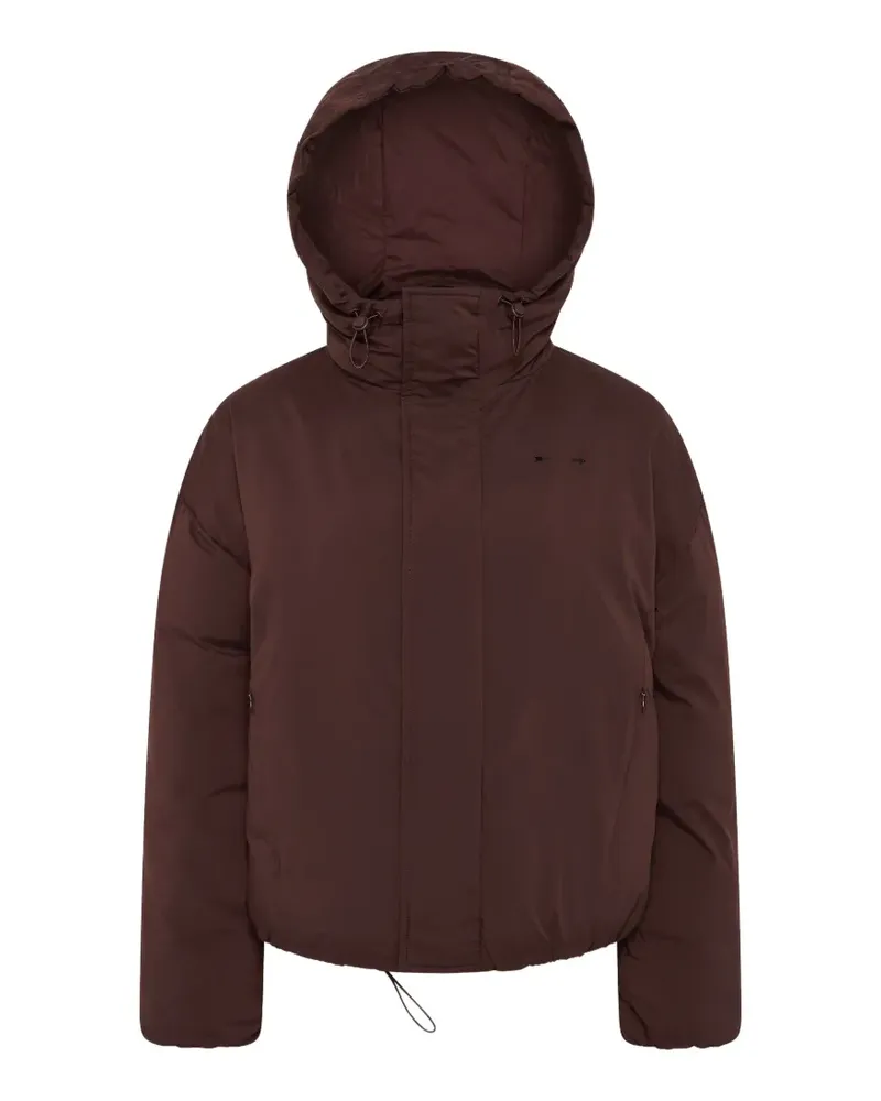 The Upside Gesteppte Mercer Kapuzenjacke - Braun Braun