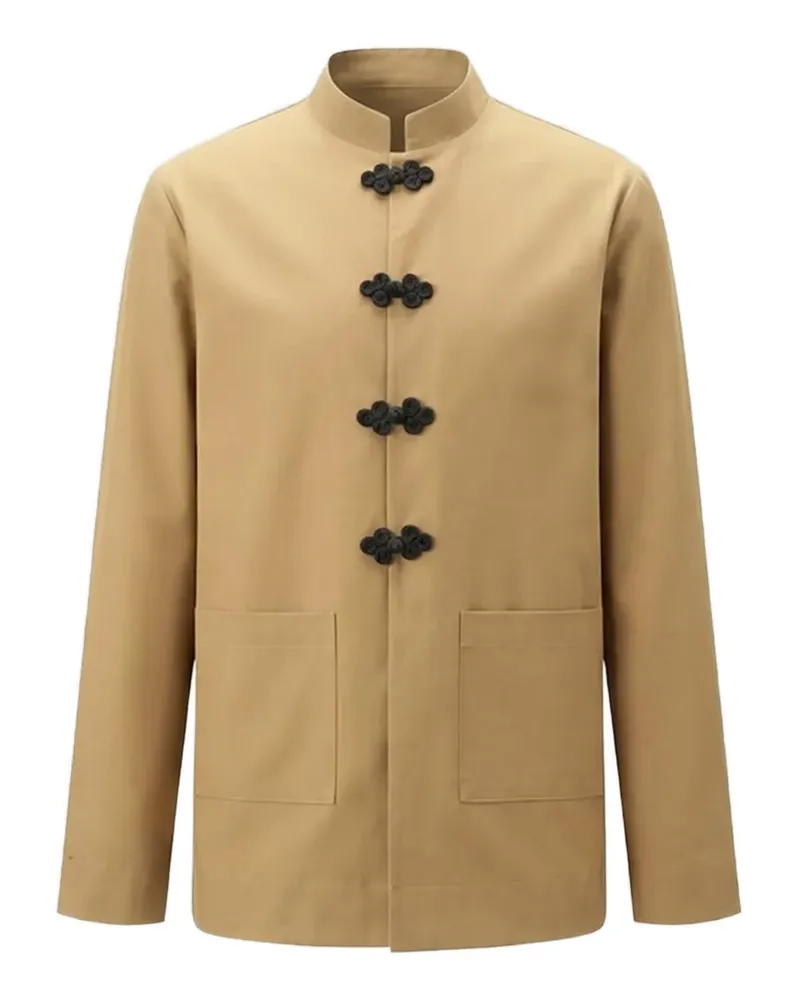 Róhe Jacke mit Pankou-Verschluss - Nude Nude