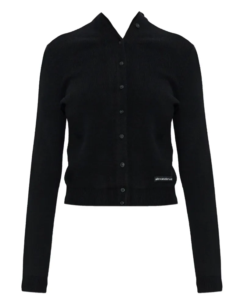 Alexander Wang buttoned cardigan - Schwarz Schwarz