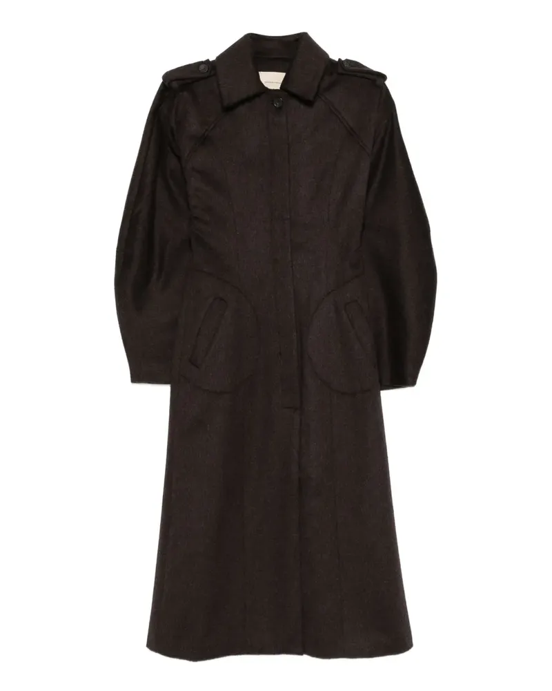 Paloma Wool Isabel/Espina Wollmantel - Braun Braun