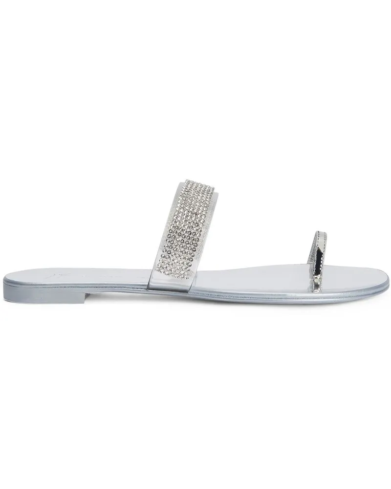 Giuseppe Zanotti Erwan Sandalen - Silber Silber