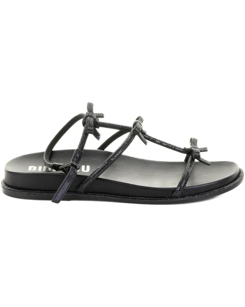 Bibi Lou Sandalen mit Schleifendetail - Schwarz Schwarz