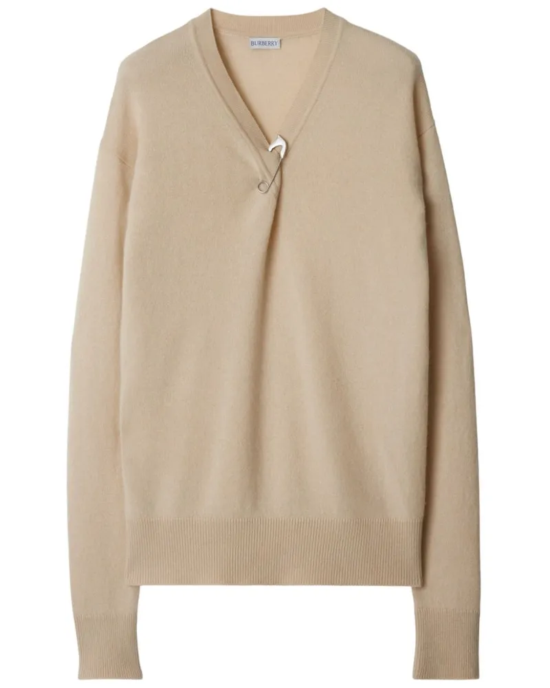 Burberry Pullover aus Kaschmir - Nude Nude