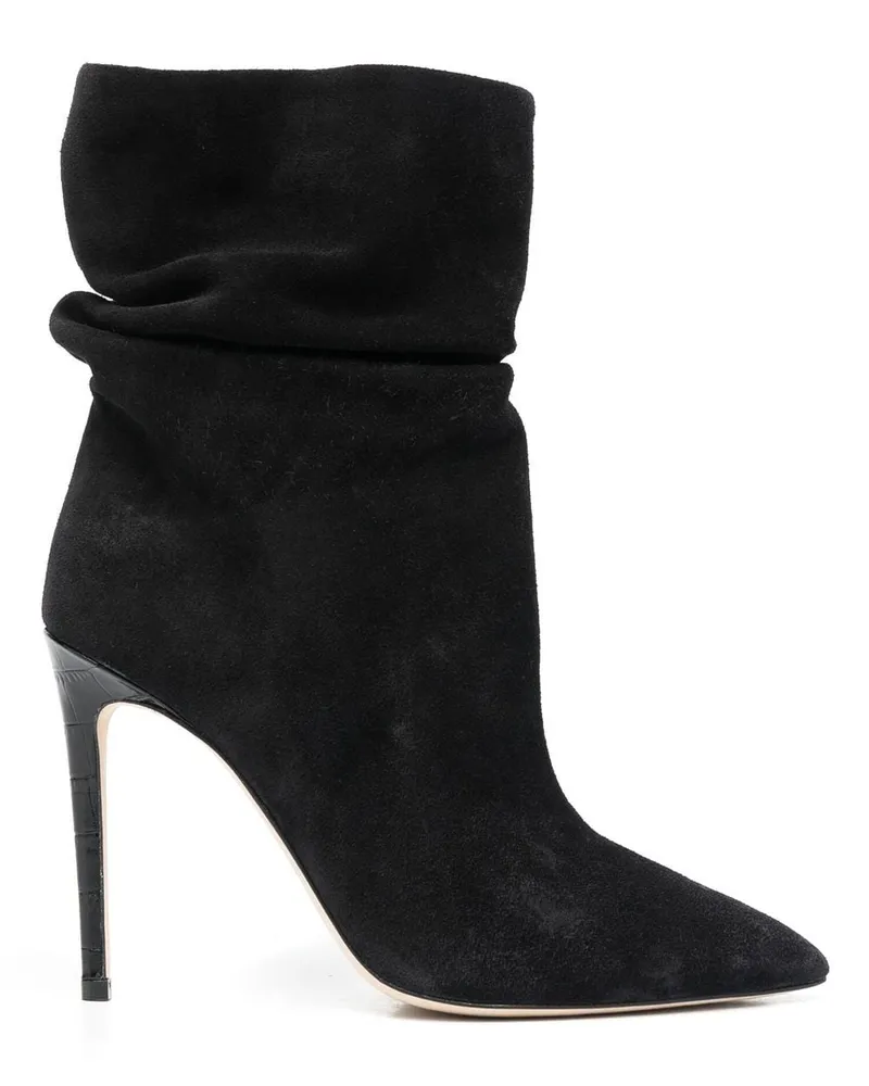 Paris Texas Stiefeletten 110mm - Schwarz Schwarz