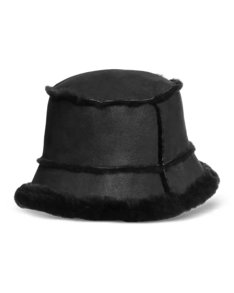 Parajumpers Lyllis Fischerhut aus Shearling - Schwarz Schwarz