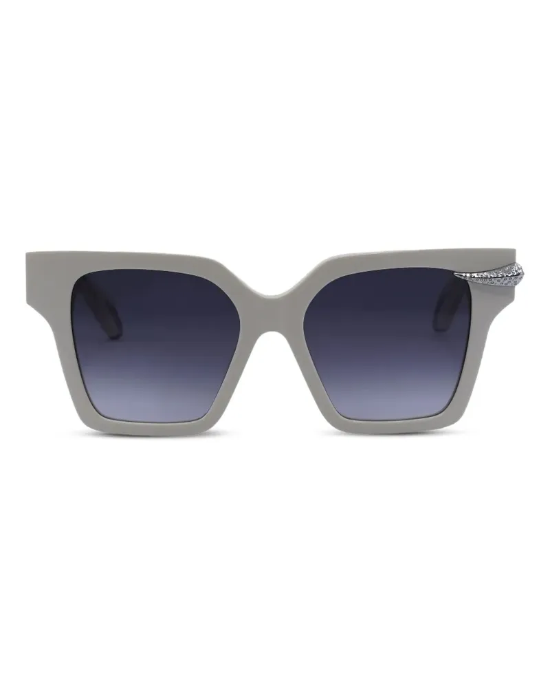 Roberto Cavalli square-frame sunglasses - Nude Nude