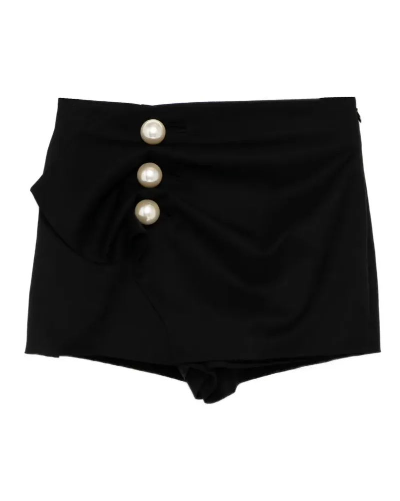 KIMHEKIM Venus wrap shorts - Schwarz Schwarz