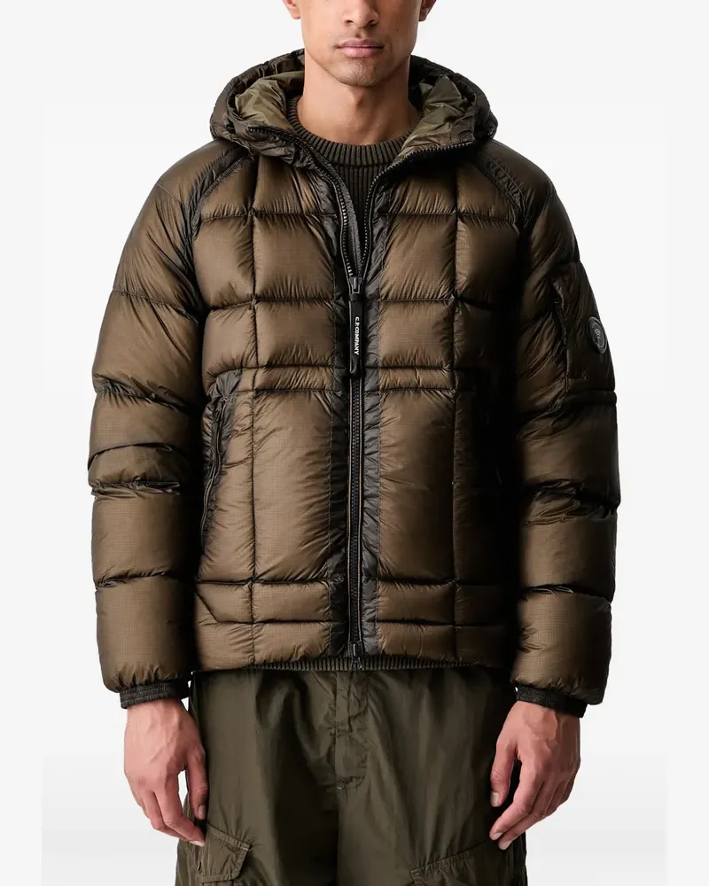 C.P. Company D.D. Shell hooded puffer jacket - Grün Grün